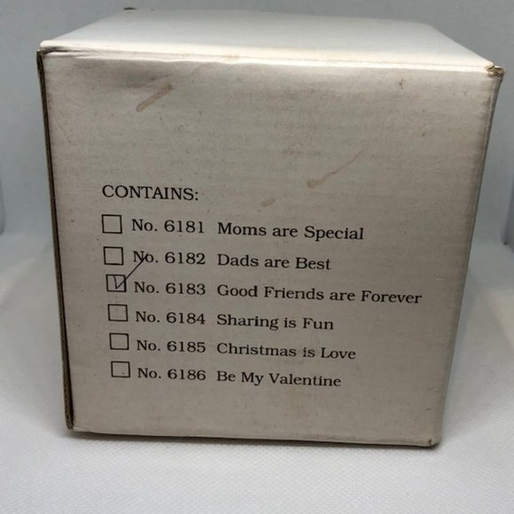 Vtg 1990 Watkins Country Kids Good Friends are Forever Mug and Coaster Set 10oz. - Picture 12 of 15